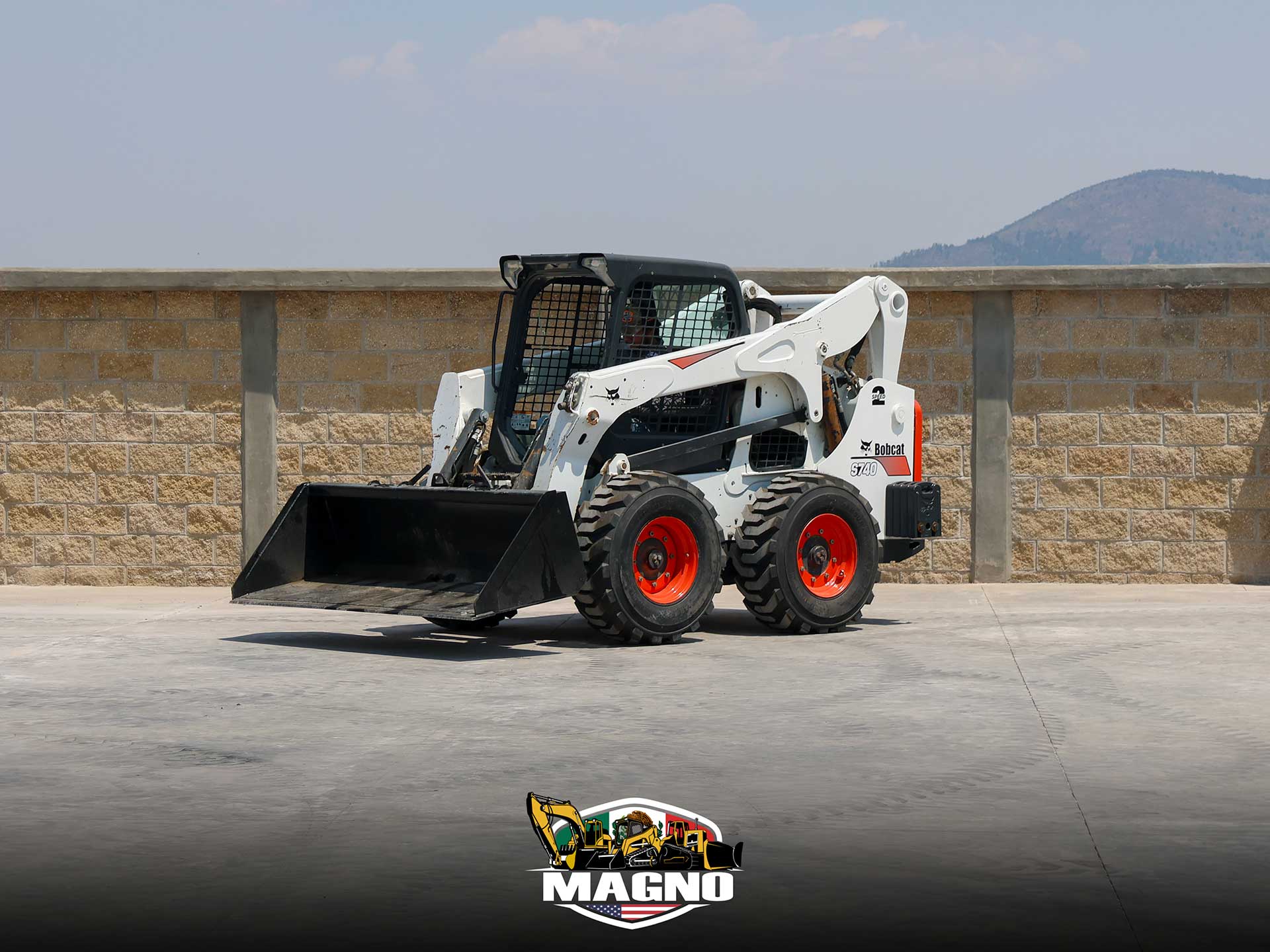 Skid steer loader Bobcat S740 2017 for rental and sale