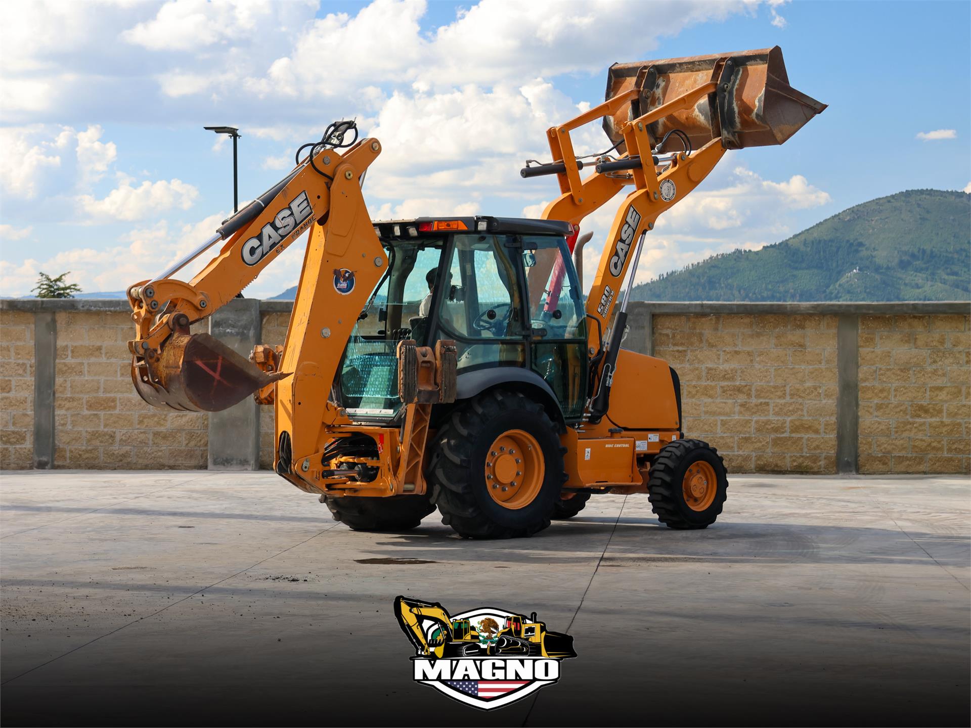 Retroexcavadora CASE 580 Super N 2014 en renta y venta