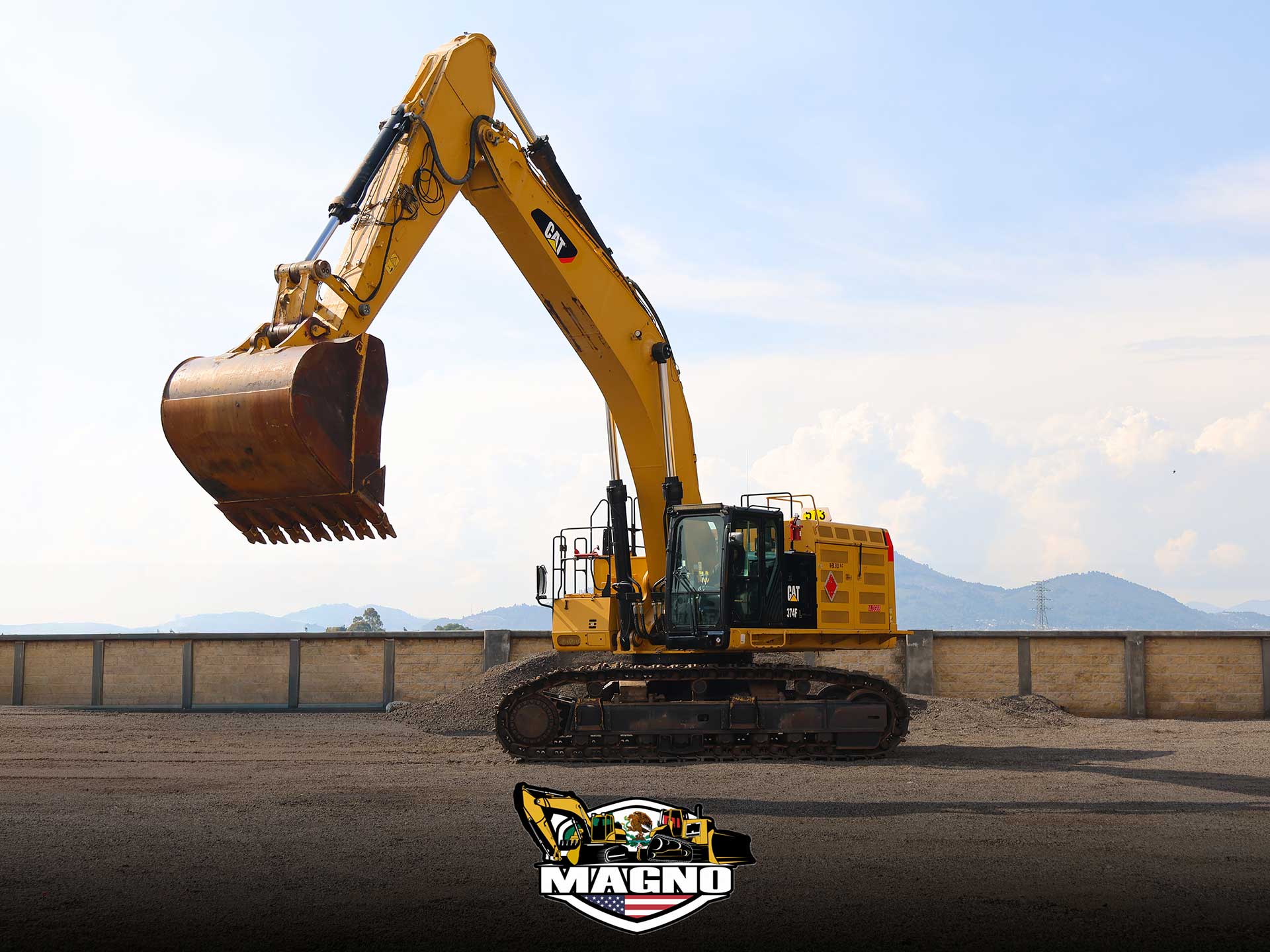 Excavator CAT 374F L 2018 for rental and sale